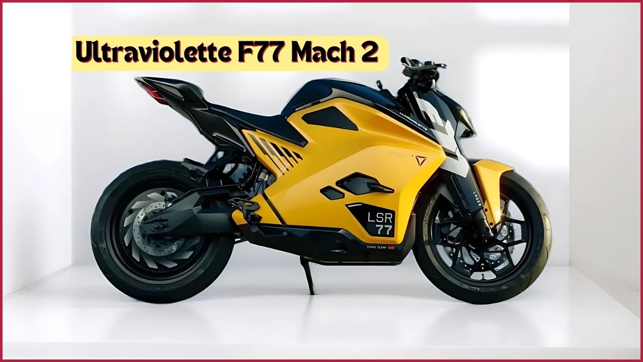 Ultraviolette F77 Mach 2 electric bike 2024